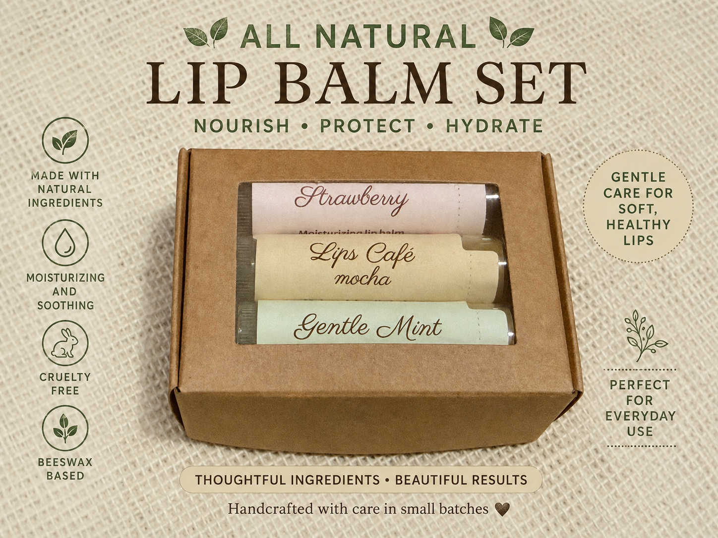 Lip balm set